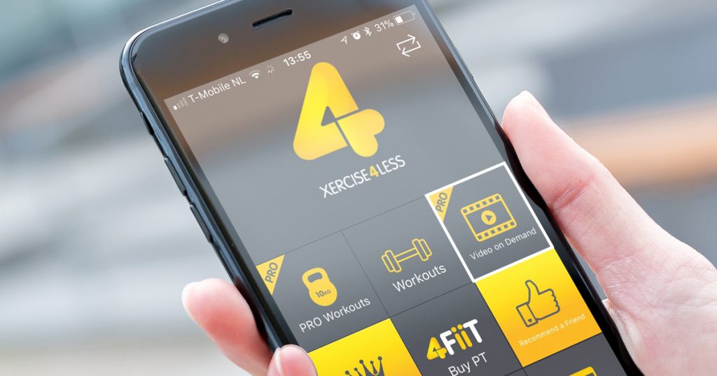 Xercise4Less Virtual Fitness Mobile App