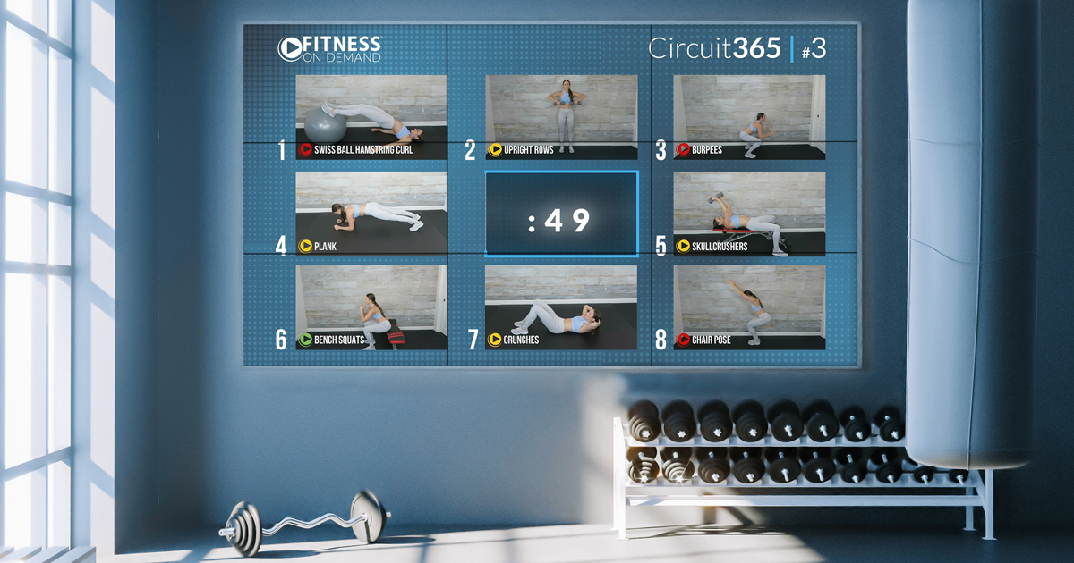 Virtual Fitness Circuit