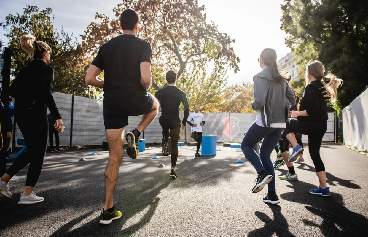 Outdoor gym community